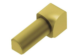 Schluter Rondec 90 Degree Inside Corner Satin Brass